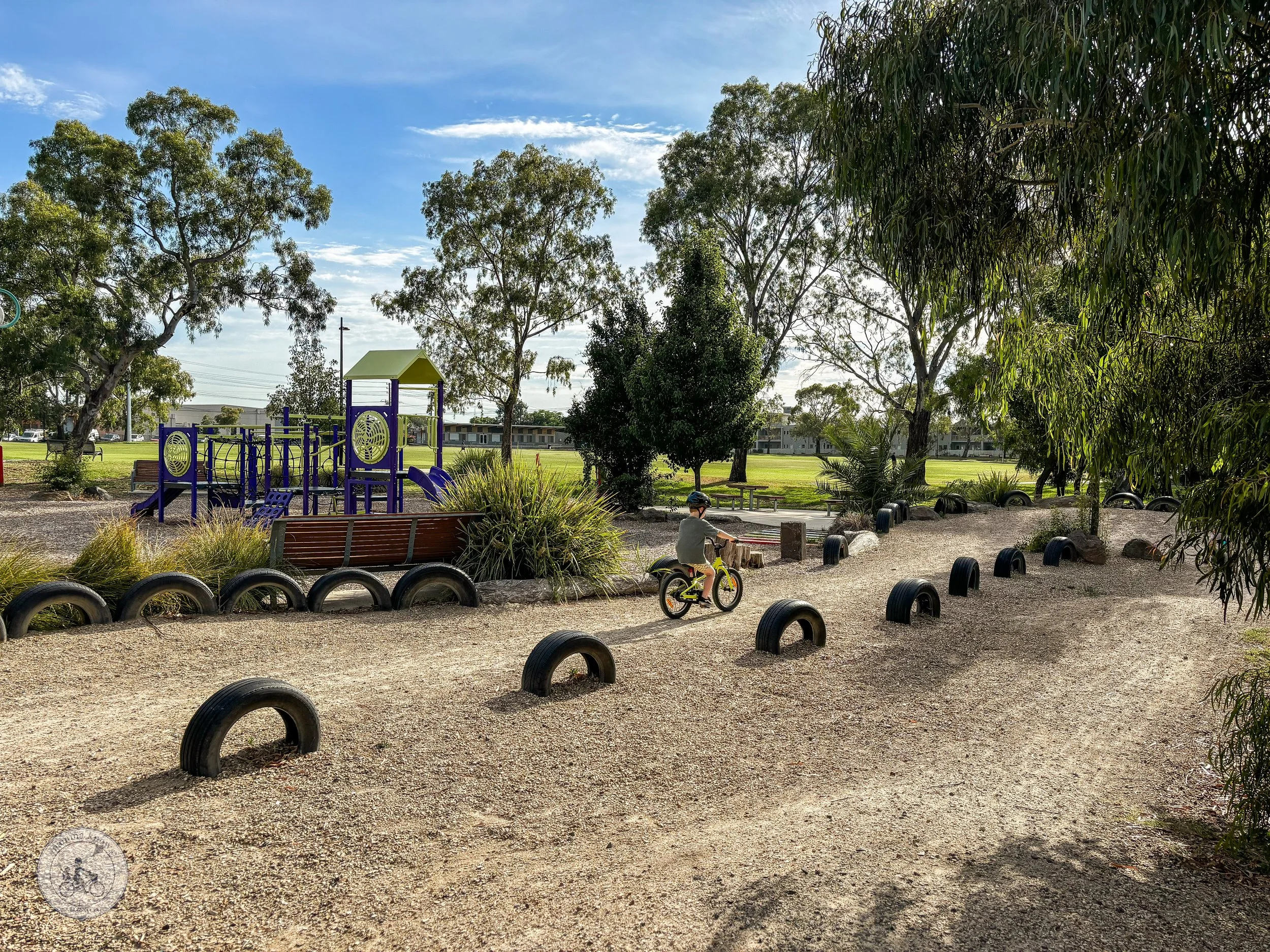 allard park playground and pump track, brunswick east — mamma